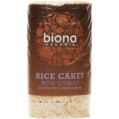 (12 PACK) - Biona - Org Rice Cakes with Quinoa | 100g | 12 PACK BUNDLE