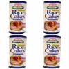 (4 PACK) - Kallo - Rice Cakes Slightly Salted | 130g | 4 PACK BUNDLE view 1