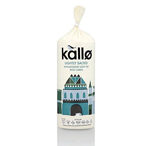 (6 PACK) - Kallo - Rice Cakes Slightly Salted | 130g | 6 PACK BUNDLE