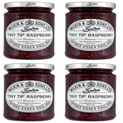 (4 PACK) - Tiptree - Tiny Tip Raspberry Conserve | 340g | 4 PACK BUNDLE