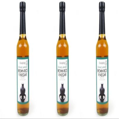 (3 PACK) - Clearspring - Organic Brown Rice Vinegar | 500ml | 3 PACK BUNDLE