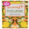 (4 PACK) - Pukka Herbs - Lemon Ginger Manuka Honey Tea | 20 sachet | 4 PACK BUNDLE view 1