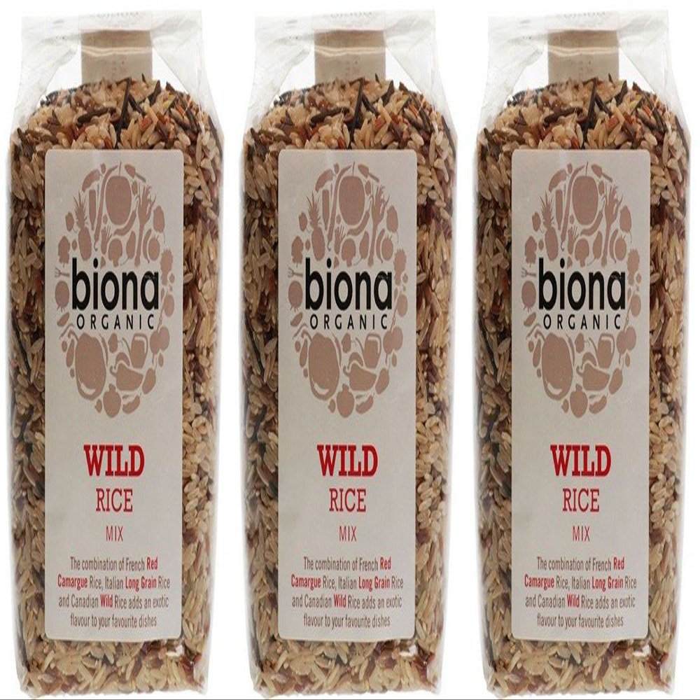 (3 Pack) - Biona - Org Wild Rice Mix | 500g | 3 Pack Bundle