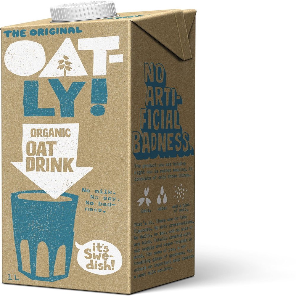 (12 PACK) - Oatly - Oatly Organic | 1000ml | 12 PACK BUNDLE
