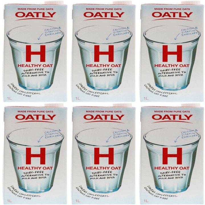 (6 PACK) - Oatly - Oatly Organic | 1000ml | 6 PACK BUNDLE