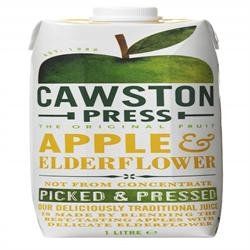 (12 PACK) - Cawston Press - Apple & Elderflower Juice | 1000ml | 12 PACK BUNDLE