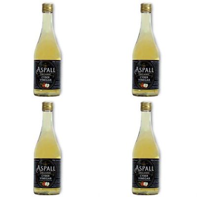 (4 PACK) - Aspall - Org Cyder Vinegar | 500ml | 4 PACK BUNDLE