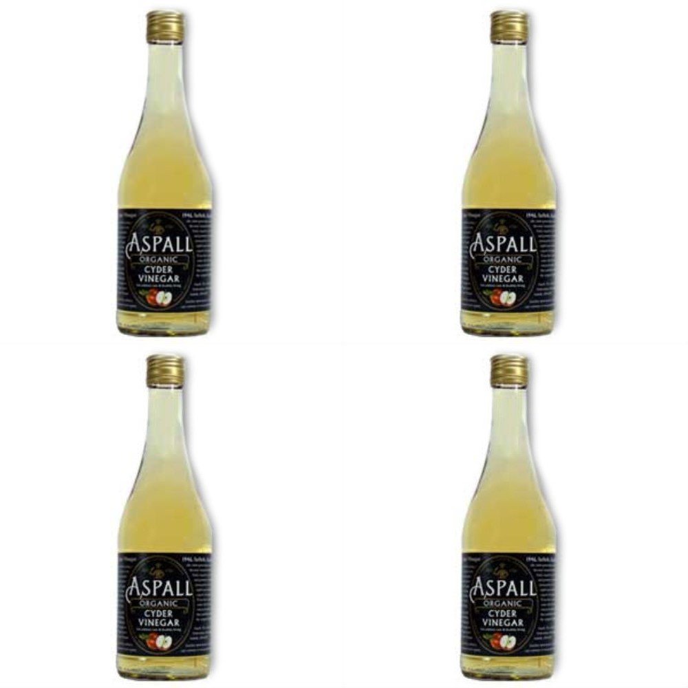 (4 PACK) - Aspall - Org Cyder Vinegar | 500ml | 4 PACK BUNDLE