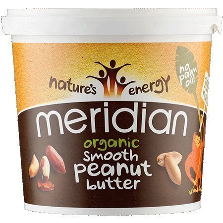 (3 Pack) - Meridian - Org Smooth Peanut Butter MER-32568050 | 1000g | 3 Pack Bundle