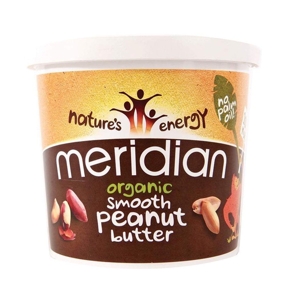 (4 Pack) - Meridian - Org Smooth Peanut Butter MER-32568050 | 1000g | 4 Pack Bundle