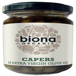 (12 Pack) - Biona - Organic Capers | 125g | 12 Pack Bundle