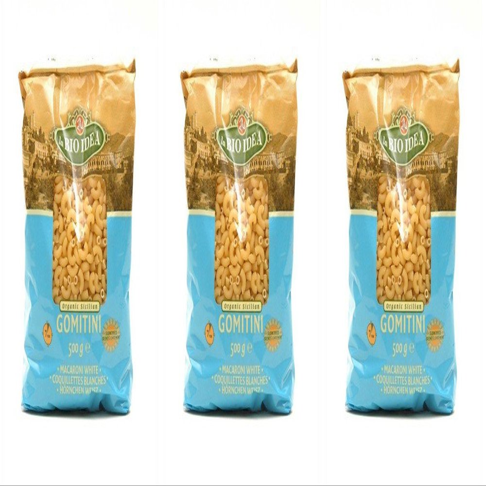 (3 PACK) - La Bio Idea - Org White Macaroni | 500g | 3 PACK BUNDLE
