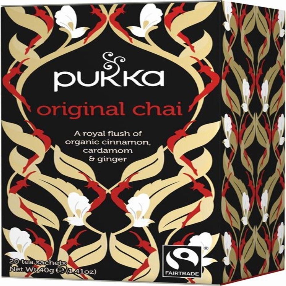 (10 PACK) - Pukka Herbs - Original Chai Tea | 20 sachet | 10 PACK BUNDLE