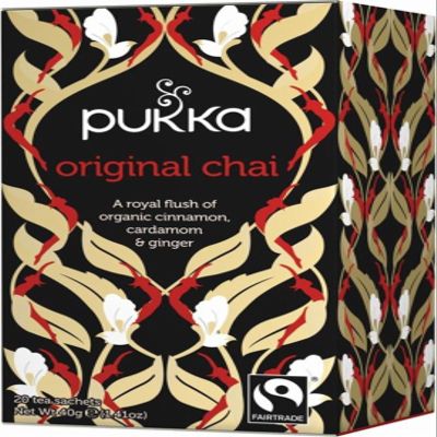 (3 PACK) - Pukka Herbs - Original Chai Tea | 20 sachet | 3 PACK BUNDLE