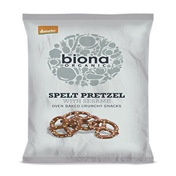 (3 PACK) - Biona - Spelt Pretzels with Sesame | 125g | 3 PACK BUNDLE