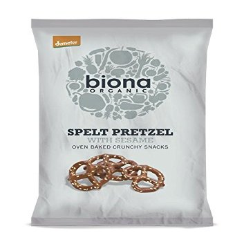 (3 PACK) - Biona - Spelt Pretzels with Sesame | 125g | 3 PACK BUNDLE