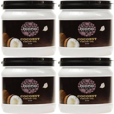 (4 Pack) - Biona - Org Virgin Coconut Oil | 800g | 4 Pack Bundle
