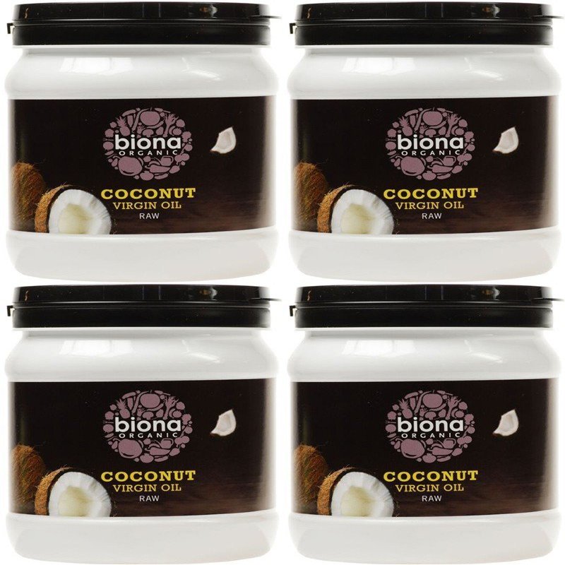 (4 Pack) - Biona - Org Virgin Coconut Oil | 800g | 4 Pack Bundle