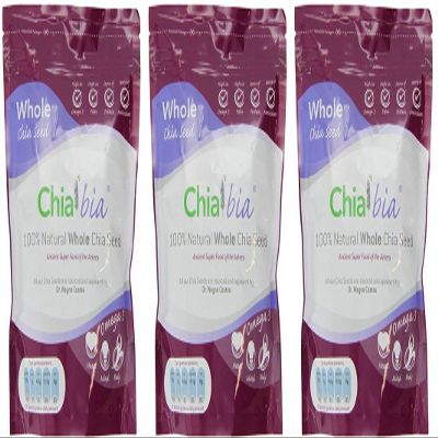 (3 PACK) - Chia Bia - Whole Chia Seed | 400g | 3 PACK BUNDLE