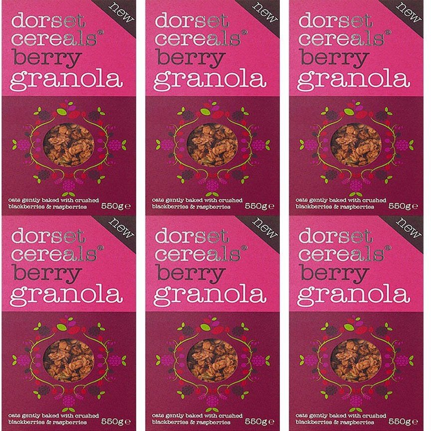 Dorset Cereals Berry Granola (550g) - Pack of 6