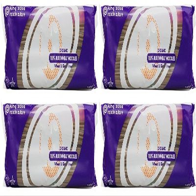 (4 PACK) - King Soba - Org 100% Buckwheat Noodles | 250g | 4 PACK BUNDLE