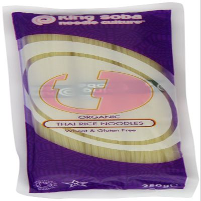 (10 PACK) - King Soba - Org Thai Rice Noodles | 250g | 10 PACK BUNDLE