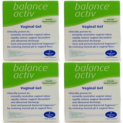 (4 PACK) - Balance Activ - Vaginal Gel | 7 tube box | 4 PACK BUNDLE