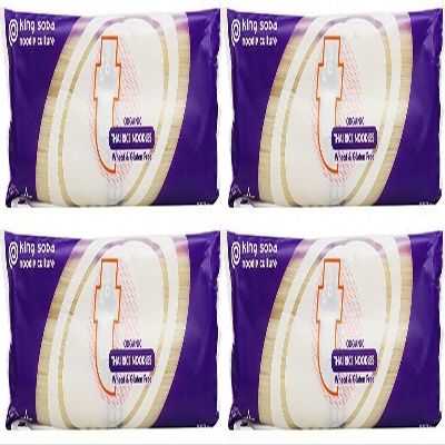 (4 PACK) - King Soba - Org Thai Rice Noodles | 250g | 4 PACK BUNDLE