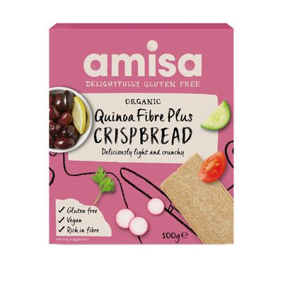 (6 Pack) - Amisa - GF Quinoa Fibre Plus CB Org | 100g | 6 Pack Bundle