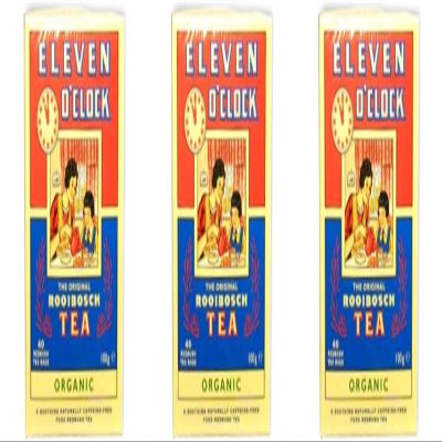 (3 PACK) - Eleven O'clock - Org Rooibosch Tea | 40 Bag | 3 PACK BUNDLE