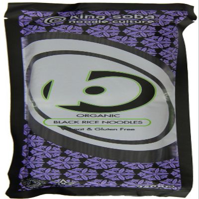 (4 PACK) - King Soba - Org Black Rice Noodles | 250g | 4 PACK BUNDLE