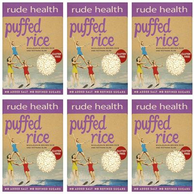 (6 PACK) - Rude Health - Puffed Brown Rice | 225g | 6 PACK BUNDLE