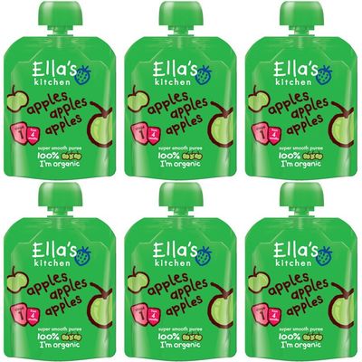 (6 PACK) - Ellas Kitchen - First Taste - Apples | 70g | 6 PACK BUNDLE