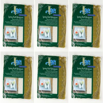(6 PACK - Blue Dragon - Spring Roll Wrappers | 134g | 6 PACK BUNDLE