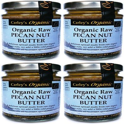 (4 PACK - Carley's - Org Raw Pecan Butter | 170g | 4 PACK BUNDLE