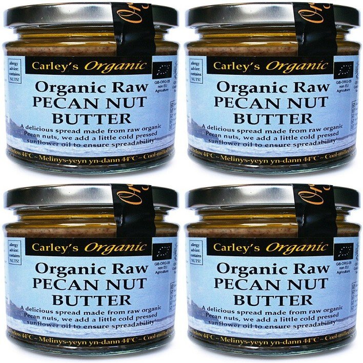 (4 PACK - Carley's - Org Raw Pecan Butter | 170g | 4 PACK BUNDLE