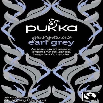 (12 PACK) - Pukka Herbs - Gorgeous Grey Tea | 20 sachet | 12 PACK BUNDLE