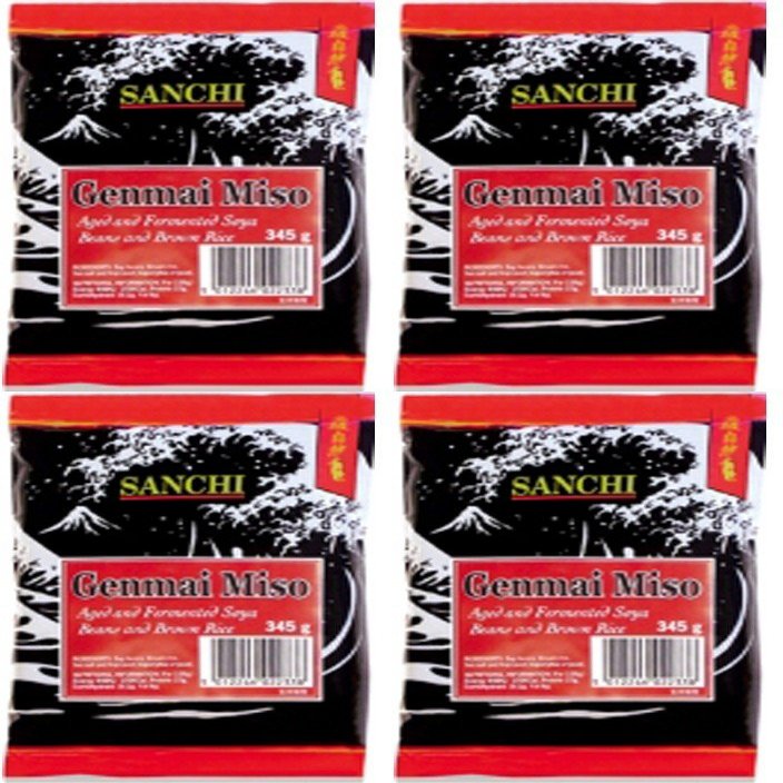 (4 PACK) - Sanchi - Genmai Miso | 345g | 4 PACK BUNDLE