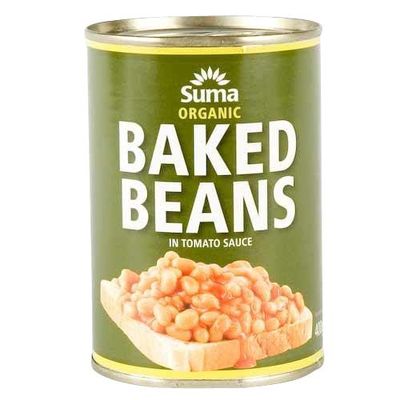 (4 PACK) - Suma - Suma Organic Baked Beans | 400g | 4 PACK BUNDLE