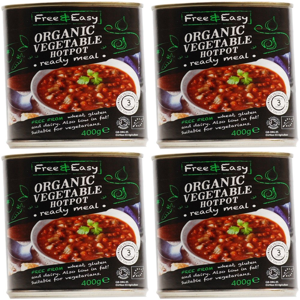 (4 PACK) - Free Natural - Organic Vegetable Hotpot | 400g | 4 PACK BUNDLE