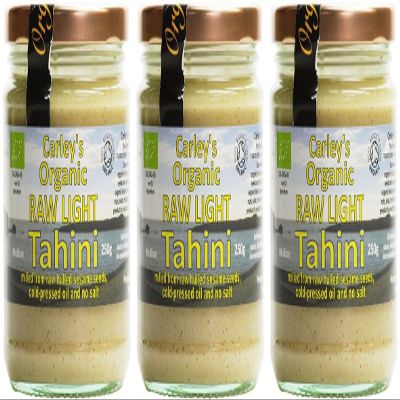(3 PACK) - Carley's - Org Raw Light Tahini | 250g | 3 PACK BUNDLE