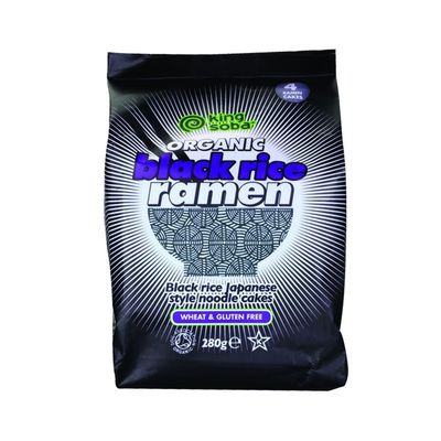(10 PACK) - King Soba - Org 4 Pk Black Rice Ramen Nood | 280g | 10 PACK BUNDLE