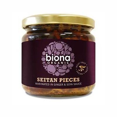 (10 PACK) - Biona - Organic Seitan in Ginger & Soy | 350g | 10 PACK BUNDLE