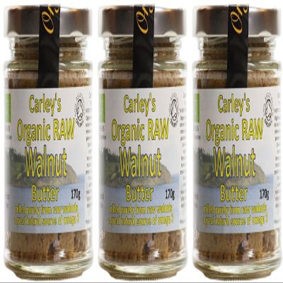 (3 PACK) - Carley's - Org Raw Walnut Butter | 170g | 3 PACK BUNDLE