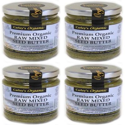 (4 PACK - Carley's - Org Raw Mixed Seed Butter | 250g | 4 PACK BUNDLE