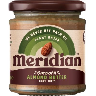 (12 PACK) - Meridian - 100% Smooth Almond Butter | 170g | 12 PACK BUNDLE