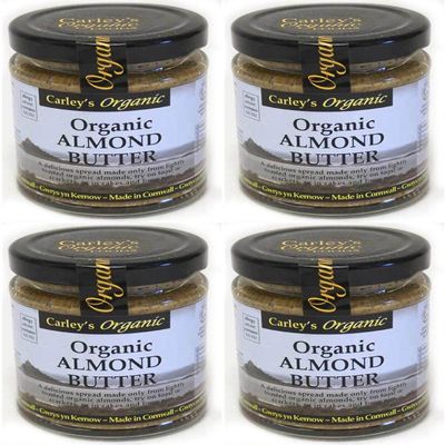 (4 PACK - Carley's - Org Almond Butter | 170g | 4 PACK BUNDLE
