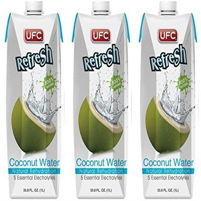 (3 PACK) - UFC - Refresh Coconut Water | 1000ml | 3 PACK BUNDLE