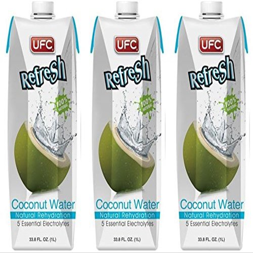 (3 PACK) - UFC - Refresh Coconut Water | 1000ml | 3 PACK BUNDLE