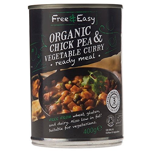 (10 PACK) - Free Natural - Chick Pea & Vegetable Curry | 400g | 10 PACK BUNDLE
